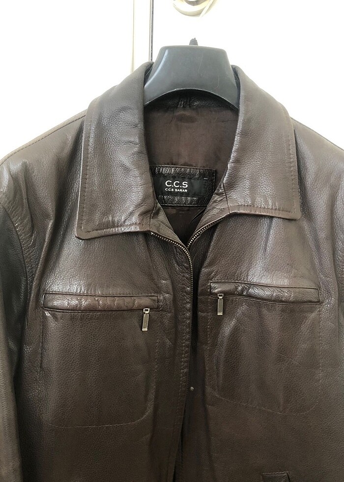 C.C.S Sarar erkek deri mont - Görsel 4