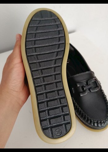 Tokalı Siyah  bayan Ayakkabı - Görsel 3