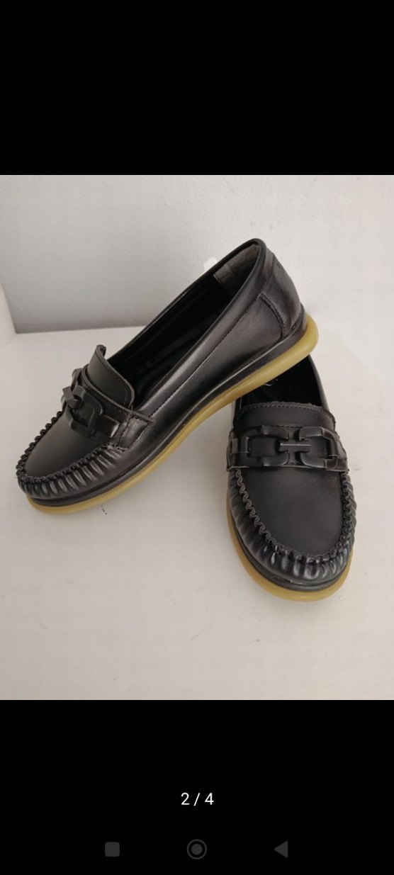 Tokalı Siyah  bayan Ayakkabı - Görsel 2