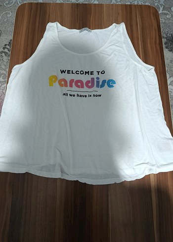 Baskılı Beyaz Hamile Tişörtü - Görsel 3