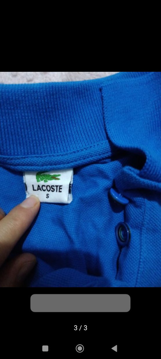 Erkek mavi Polo Yaka Kısa Kollu Tişört - Görsel 3