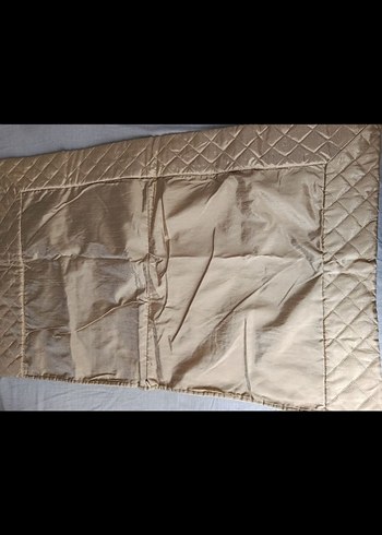 Bej Parlak Nakışlı yastık kılıfı - Görsel 3