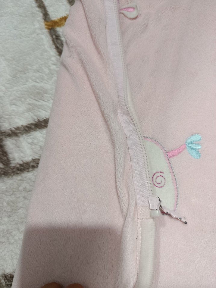 Pembe Nakışlı Çocuk Battaniyesi - Görsel 3