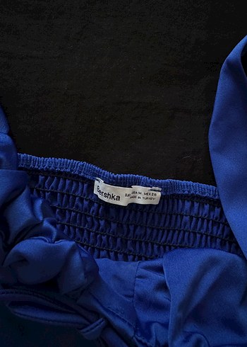Bershka Bersha mavi korse üst