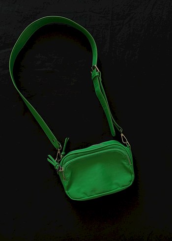 Stradivarius Yeşil Kadın çapraz çanta