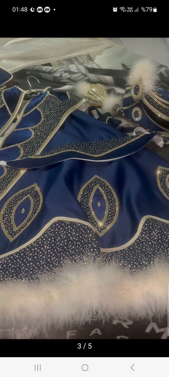 Nakışlı Kürklü Çocuk sunnetlik - Görsel 3