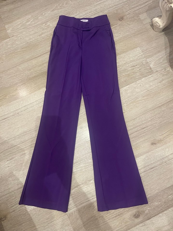 İpekyol Mor Pantolon - Görsel 2