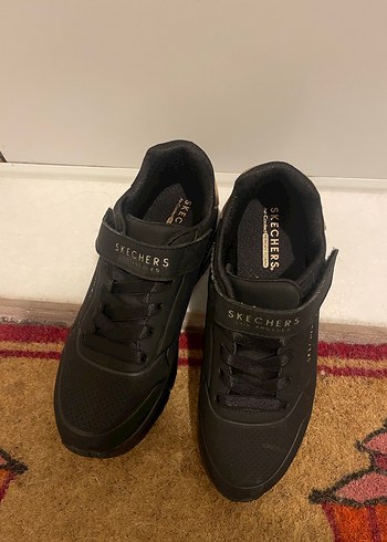 Skechers Kadın Siyah Dolgu Topuklu Spor Ayakkabı