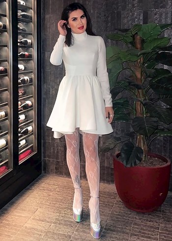 Binnur Uyar Tasarım Elbise - Görsel 2