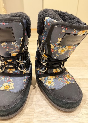 Dsquared Çiçek Desenli Kar  Botları - Görsel 3