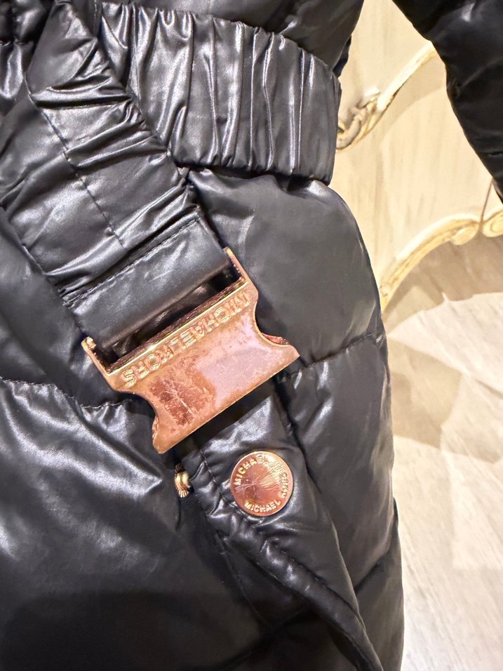 Kürklü Siyah Çocuk Kışlık Mont - Görsel 5