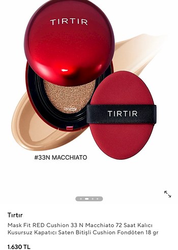 TIRTIR Kırmızı Mask Fit Tatil Seti - Görsel 5