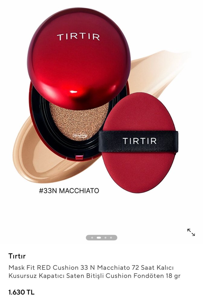 TIRTIR Kırmızı Mask Fit Tatil Seti - Görsel 5