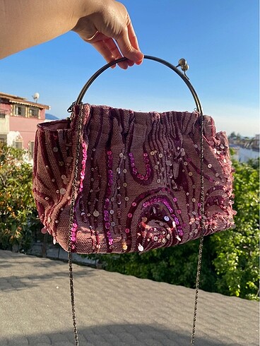 American Vintage İşlemeli Vintage Çanta
