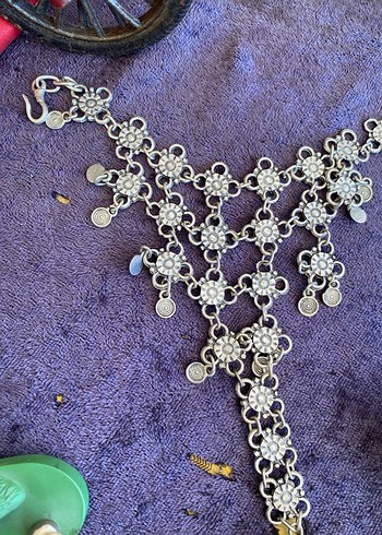 Bohem Zincir Detaylı Kadın El Zinciri - Görsel 3