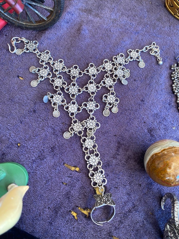 Bohem Zincir Detaylı Kadın El Zinciri - Görsel 2