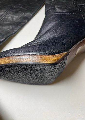 Kadın Deri Çizme - Görsel 4
