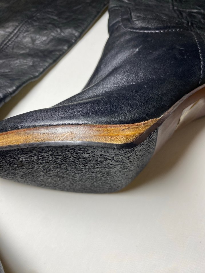 Kadın Deri Çizme - Görsel 4