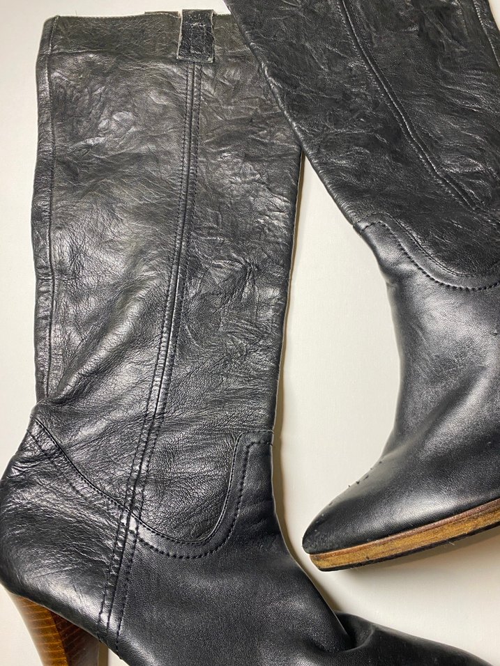 Kadın Deri Çizme - Görsel 2