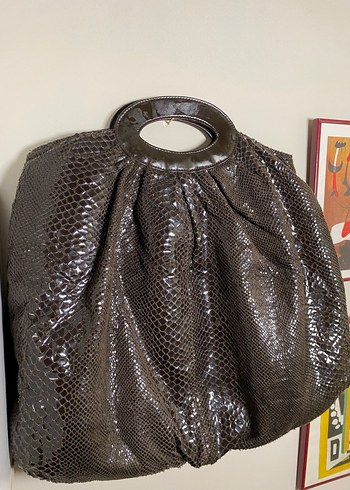 Kahverengi El Çantası - Görsel 2