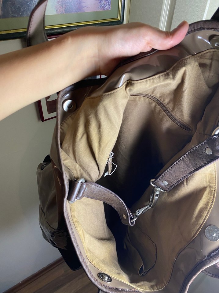 Vintage Kahverengi Çanta - Görsel 5