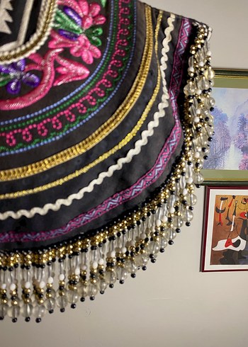 Vintage Taşlı Çanta - Görsel 3