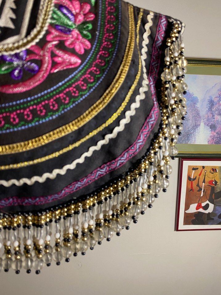 Vintage Taşlı Çanta - Görsel 3