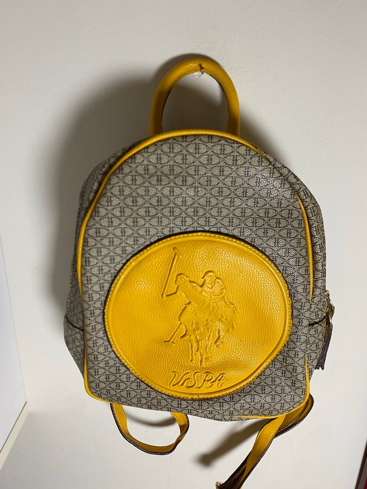 U.S. Polo Assn. Sarı Sırt Çantası - Görsel 2