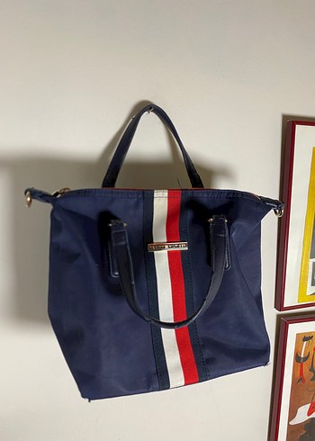 Tommy Hilfiger Lacivert Kol Çantası - Görsel 2
