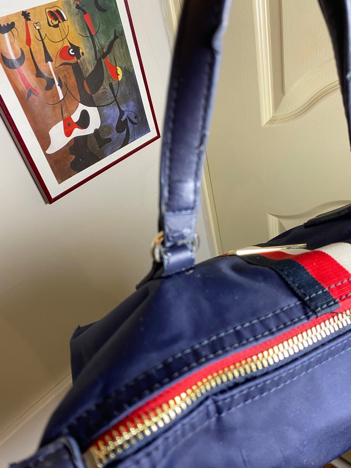 Tommy Hilfiger Lacivert Kol Çantası - Görsel 4