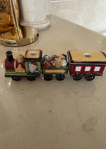 Beden Çok Renkli Tren Biblo