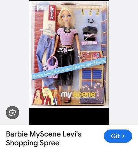Barbie Barbie My Scene Levi?s????
