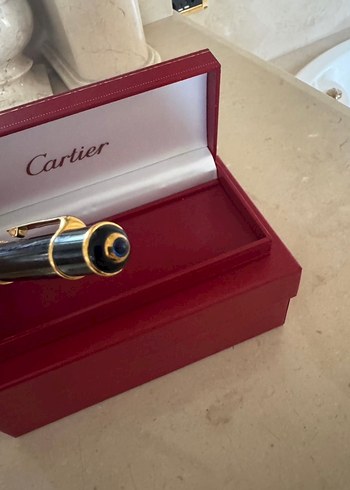 Siyah Cartier Diabolo Rollerball Kalem - Görsel 5