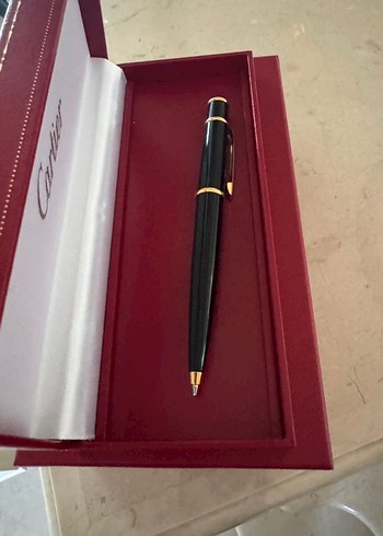 Siyah Cartier Diabolo Rollerball Kalem - Görsel 3