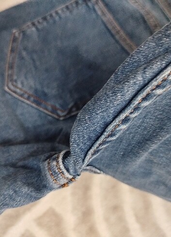 32 Beden Kirli denim kot pantolon