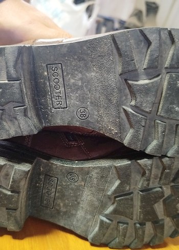 Klasik Erkek Deri Kahverengi Bot Scooter - Görsel 7