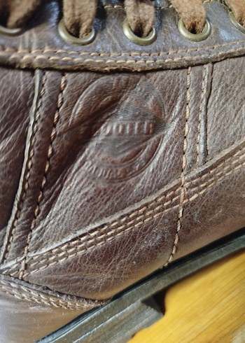 Klasik Erkek Deri Kahverengi Bot Scooter - Görsel 5