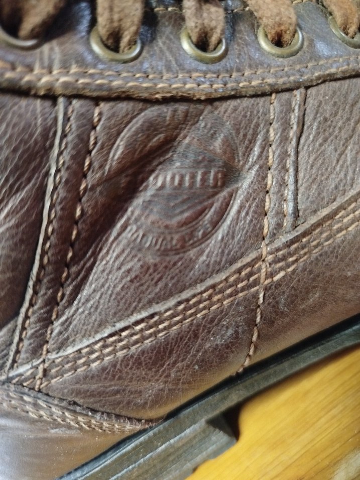 Klasik Erkek Deri Kahverengi Bot Scooter - Görsel 5