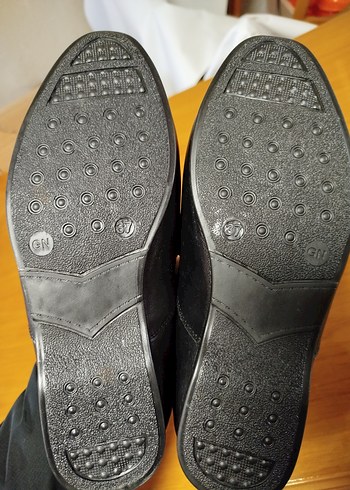 Klasik Siyah Deri Erkek Ayakkabı - Görsel 6