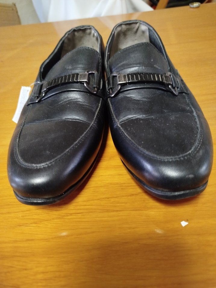 Klasik Siyah Deri Erkek Ayakkabı - Görsel 2