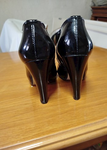 Cianni Mozzi Stilleo Siyah Rugan Platform İtaly - Görsel 4