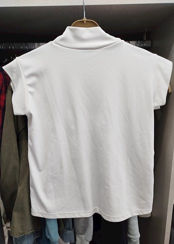 Renkli Baskılı Kadın Tişörtü - Görsel 3