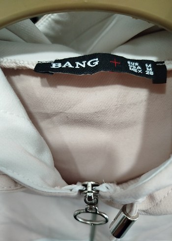 Kadın Pudra Kapüşonlu Kısa Kollu Sweatshirt - Görsel 2