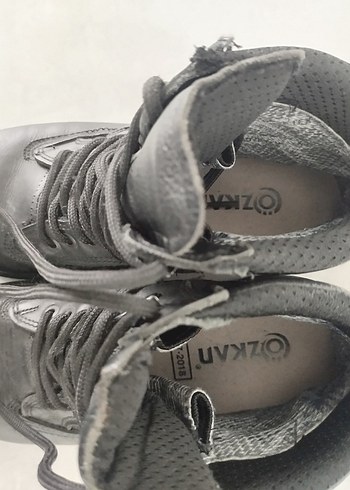 Siyah Deri Askeri / Taktik Bot  Unisex - Görsel 5