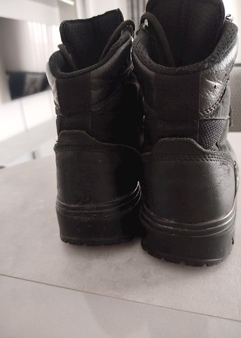 Siyah Deri Askeri / Taktik Bot  Unisex - Görsel 4