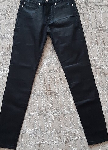 Hugoboss siyah mumlu pantolon 