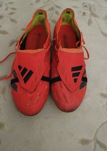 Adidas Erkek Kırmızı Futbol Ayakkabısı Velcro