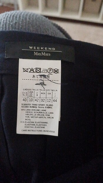 Max mara siyah 40 beden envelop etek