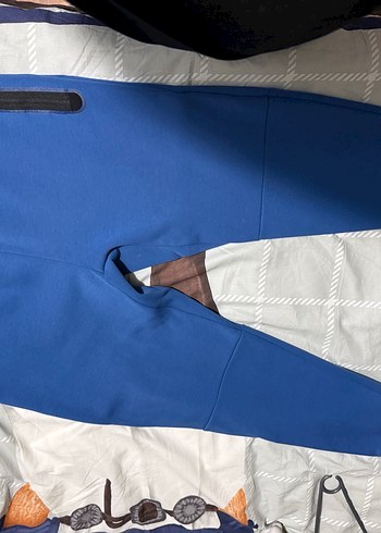 Mavi Nike tech fleece - Görsel 2