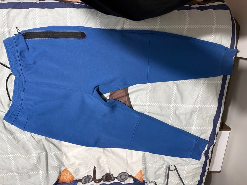 Mavi Nike tech fleece - Görsel 2